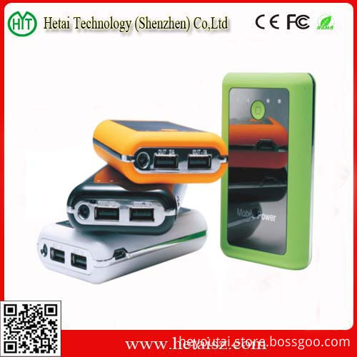 Colorful Big Capacity Mobile Power Bank 8400mAh Power Bank for iPhone 5/Samsung/Nokia/HTC